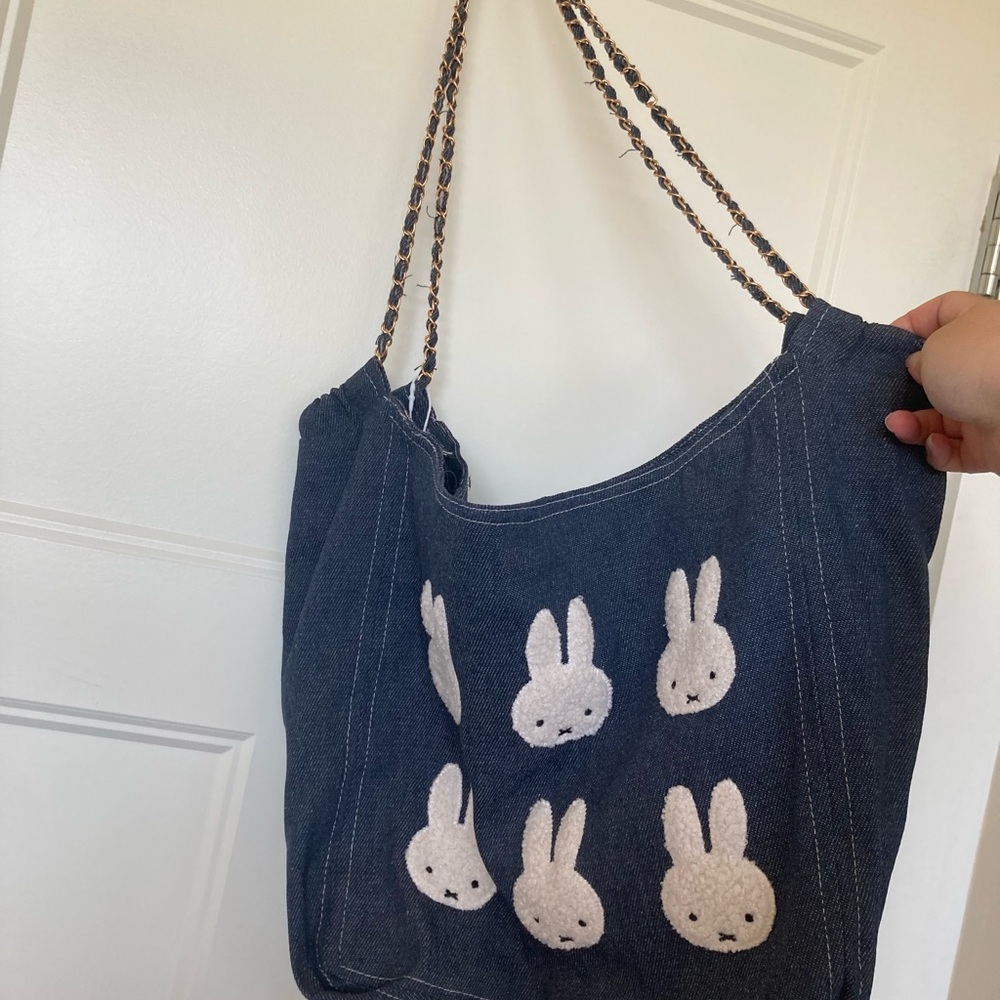 Miffy Denim Tote Bag